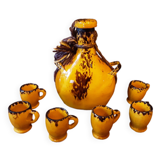 Handcrafted digestive set