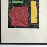 Elie Dayan, Untitled (Vegetal Pattern 1). Mixed media on paper.