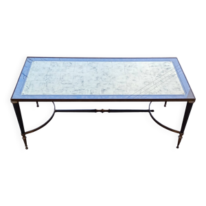 Table basse laiton et - maison