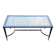 Brass and gold coffee table in the style maison bagues 70s