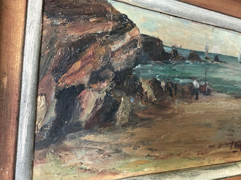 Marine Bretagne painting