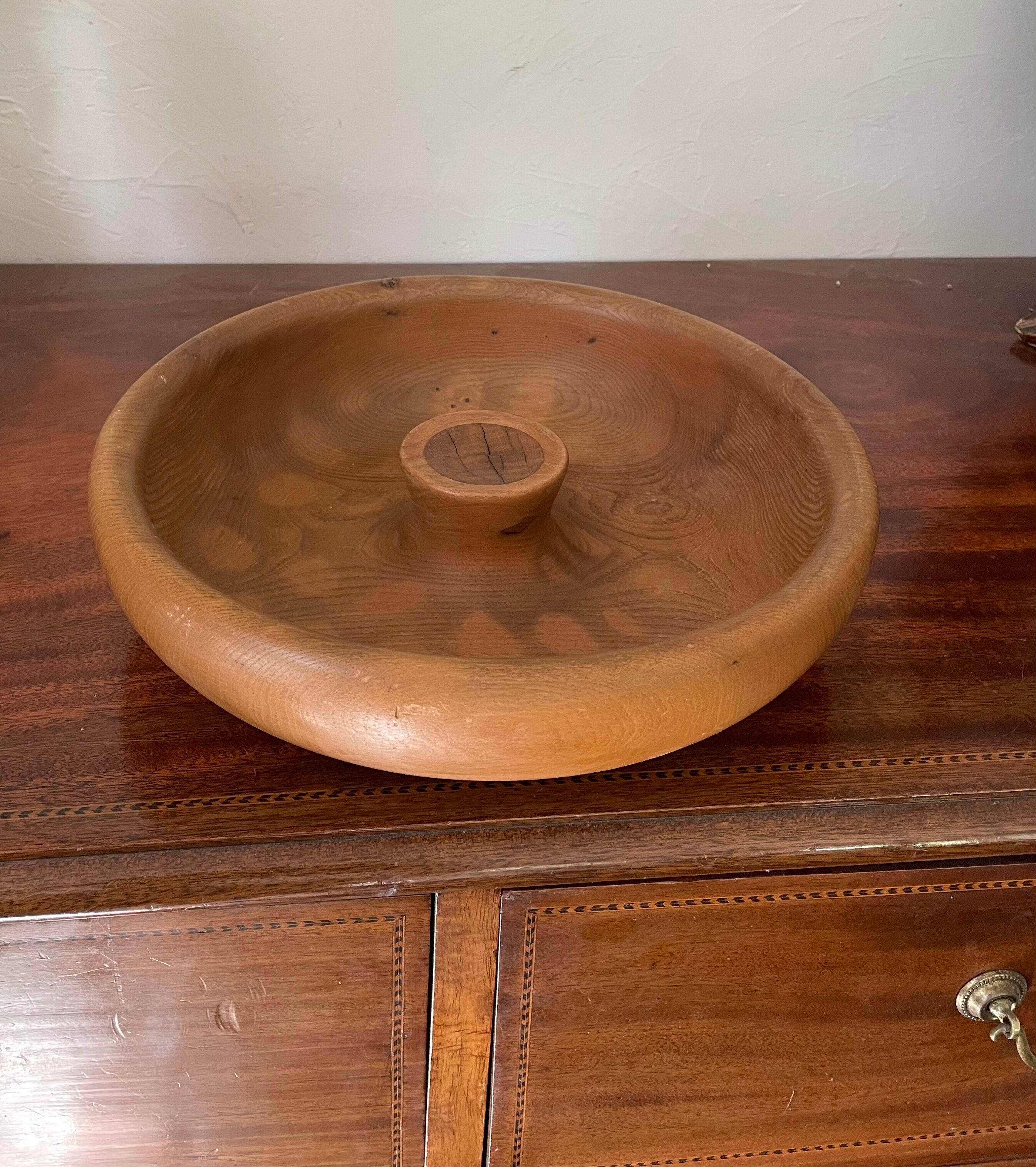 Vintage wooden dish