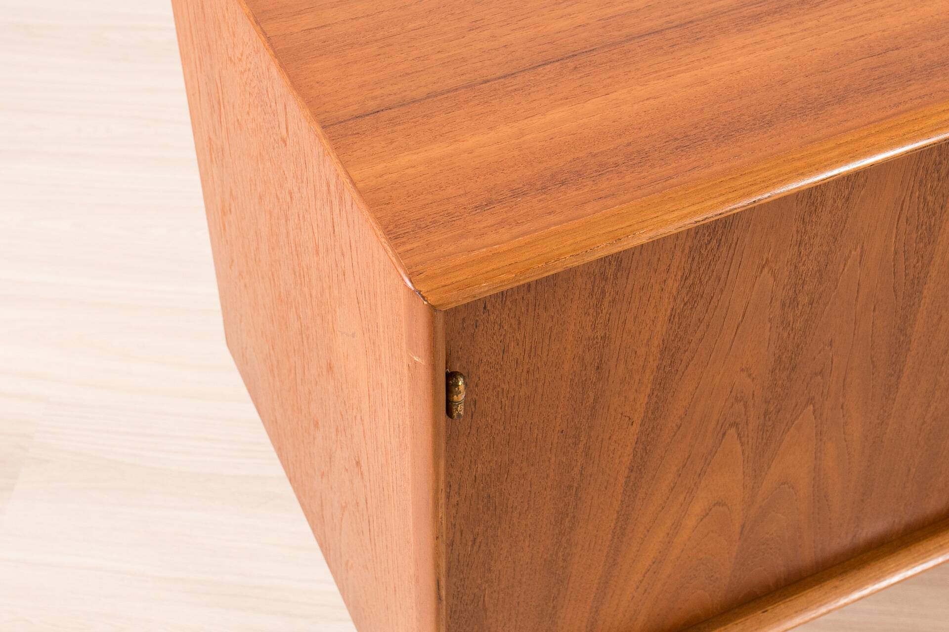 Enfilade Sven Andersen en teck, design scandinave, milieu du siècle moderne, 1