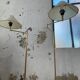 Pair of SCE floor lamps articulated brass 70s