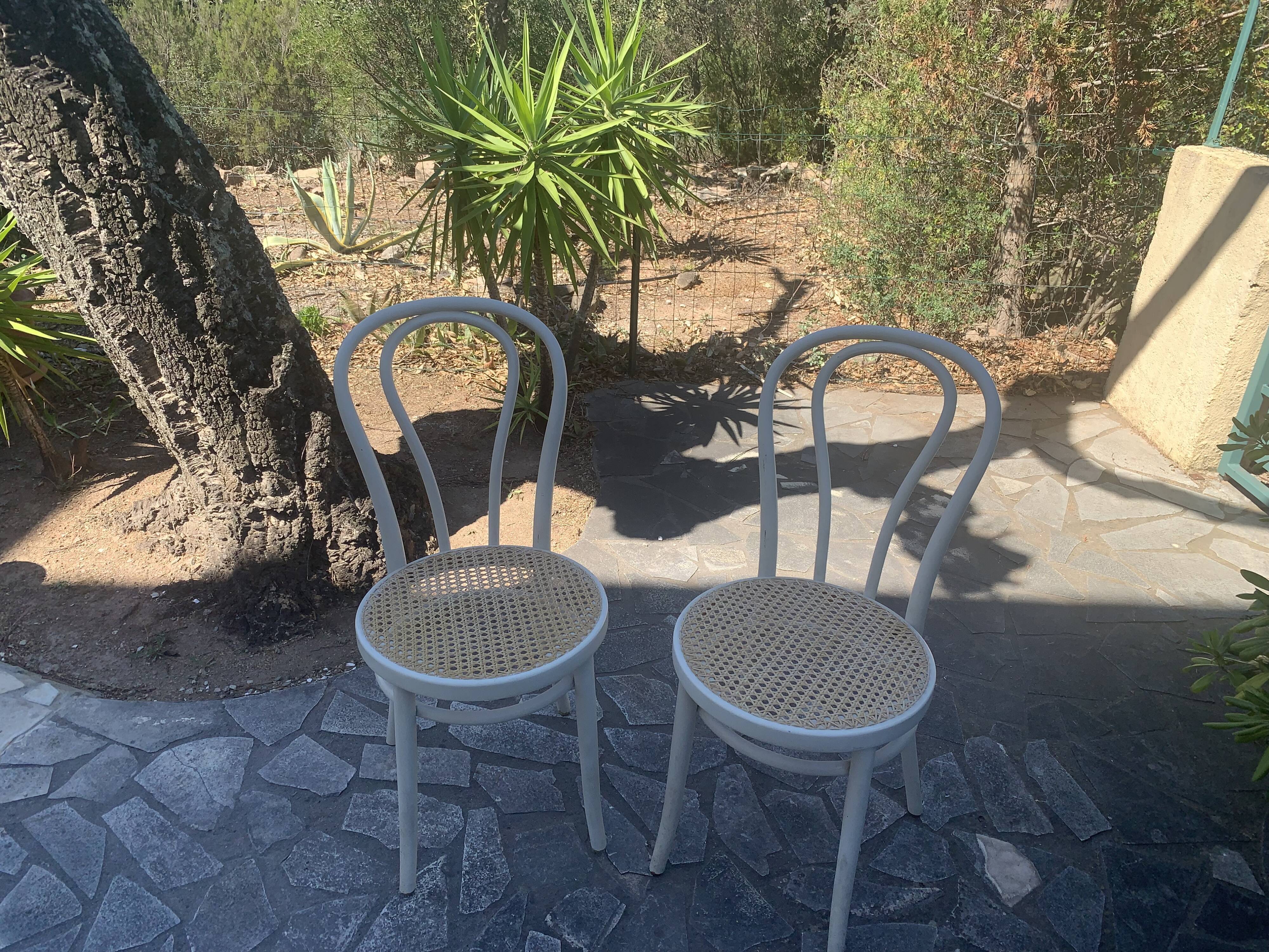 Thonet bistro chairs