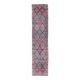 Vintage Turkish Hand-Knotted Hallway Runner  71x313