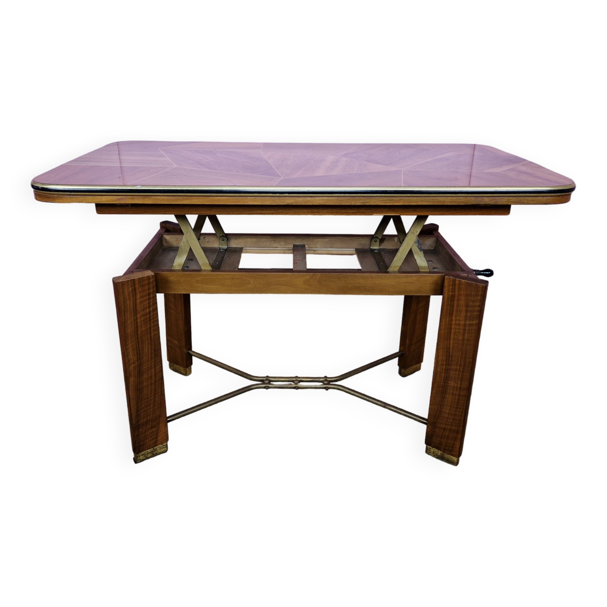 Art Deco Extendable Dinning Table, Germany, 1950s