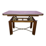 Table à manger extensible Art Déco, Allemagne, années 1950