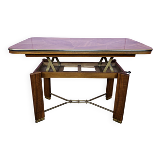 Art Deco Extendable Dinning Table, Germany, 1950s