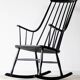 Rocking-chair vintage Grandessa par Lena Larsson édition Nesto, 1958