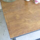Table basse piétement métal et plateau bois