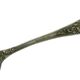 Sugar spoon, Art Nouveau / Art Deco, brass, Poland, 1920s.