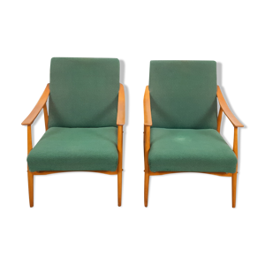 ensemble vintage de fauteuils