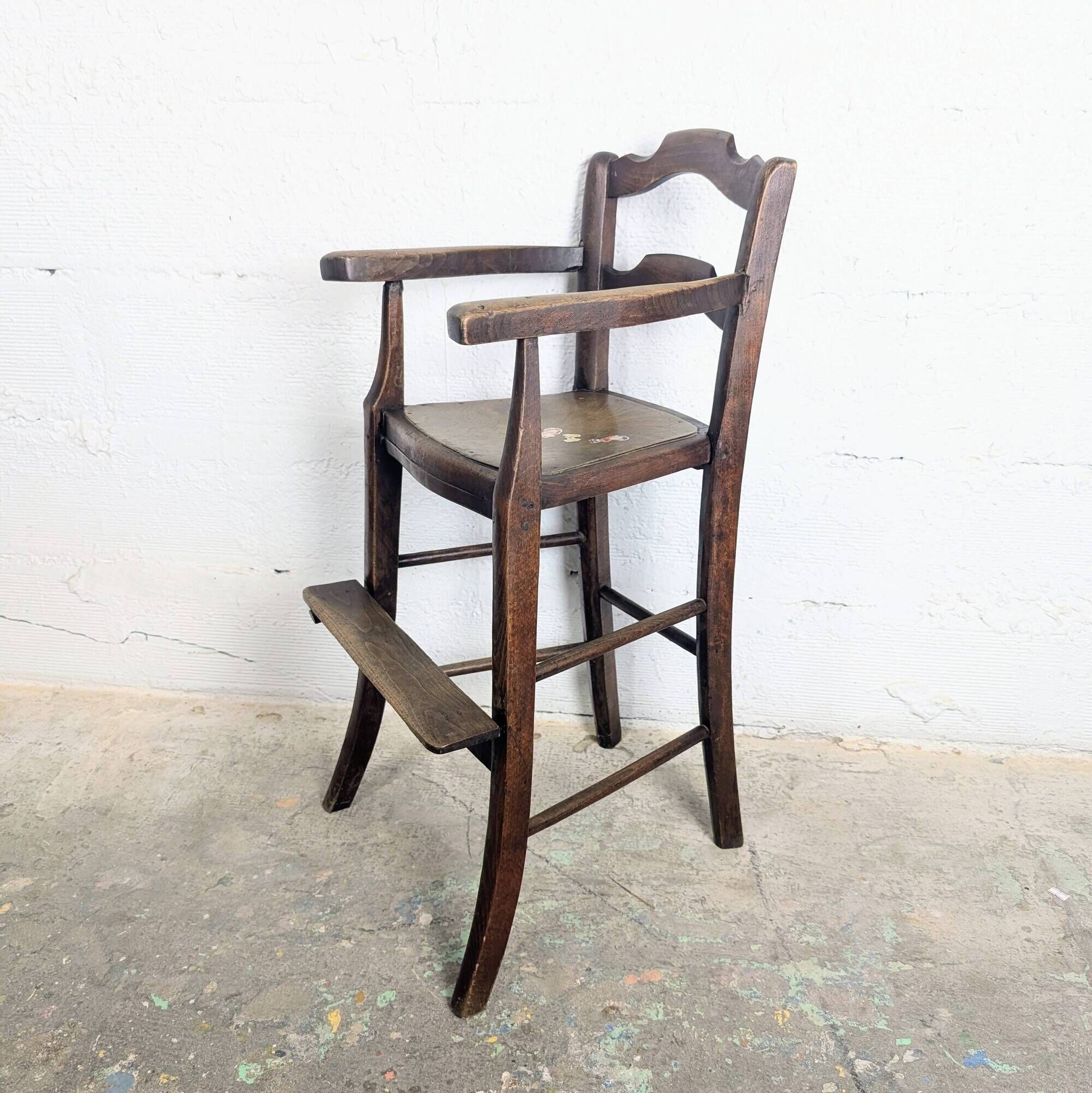 Antique Luterma high chair