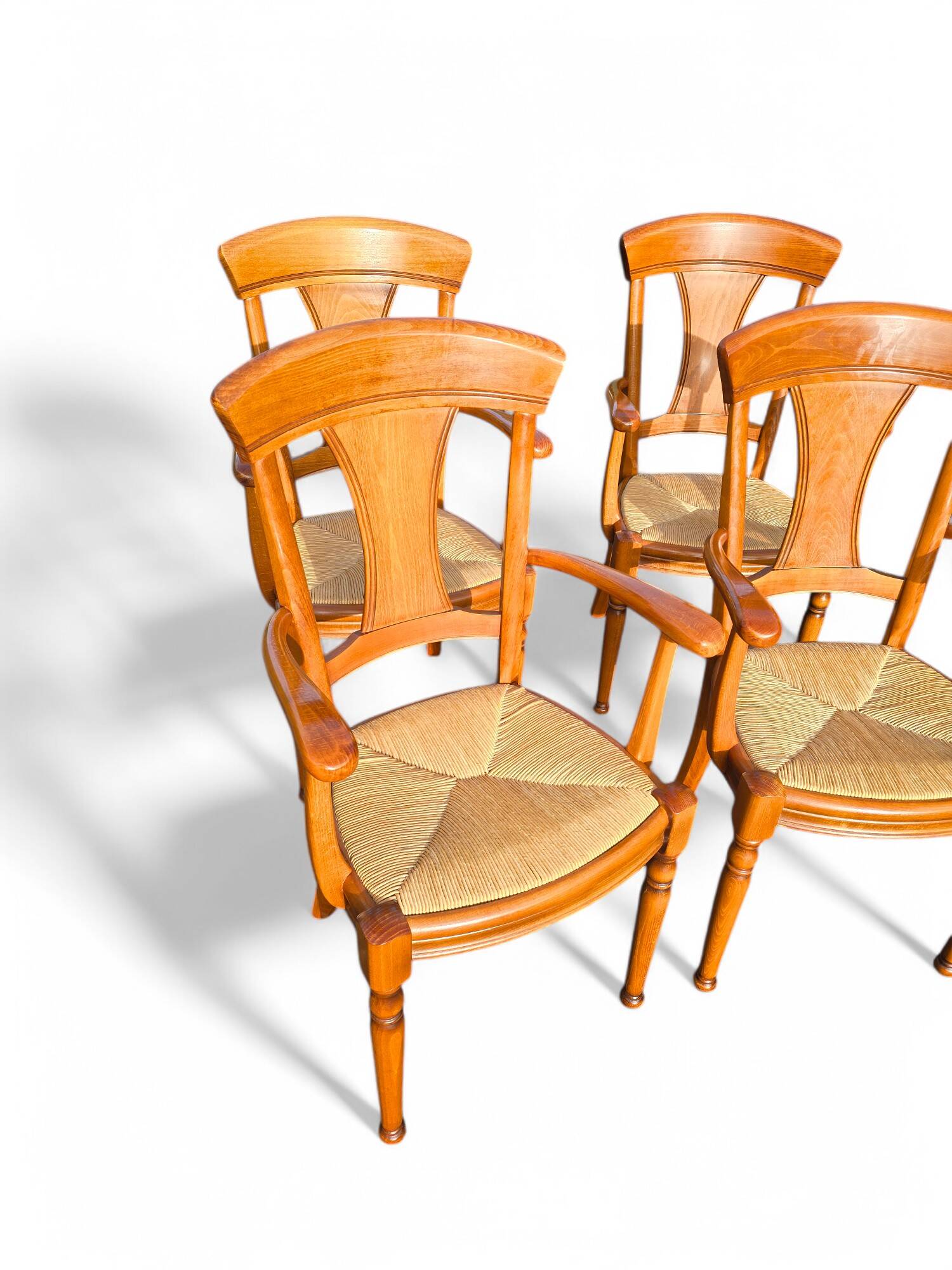 Set of 4 chairs - Provencal style armchairs