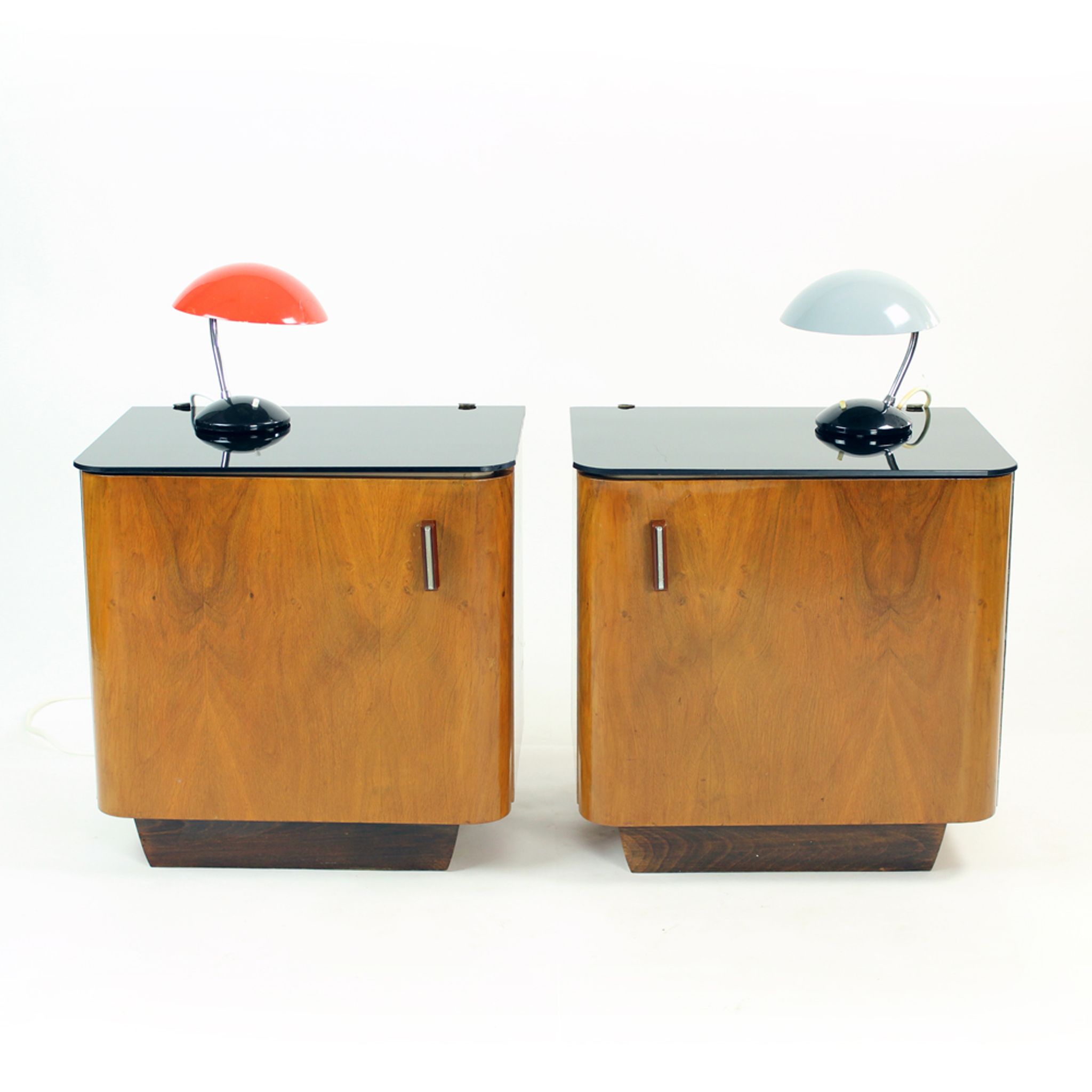 Bedside tables by Up Zavody, Czechoslovakia 1960