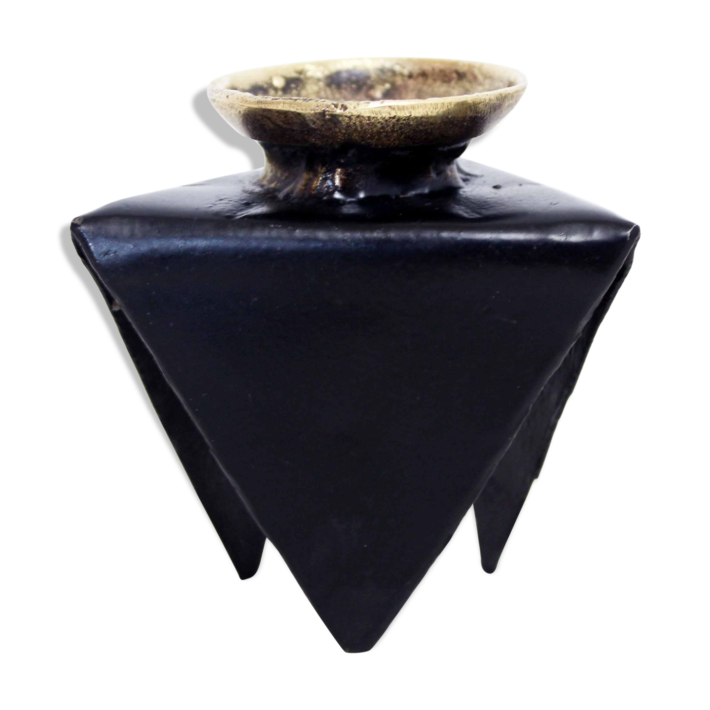 Brutalist candle holder 50s