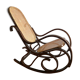 Rocking chair cannage and wood