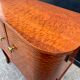 Mahogany veneered bedside table from the 1950s.