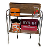 Vintage folding trolley with wheels