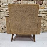 Compass feet armchair 1970s