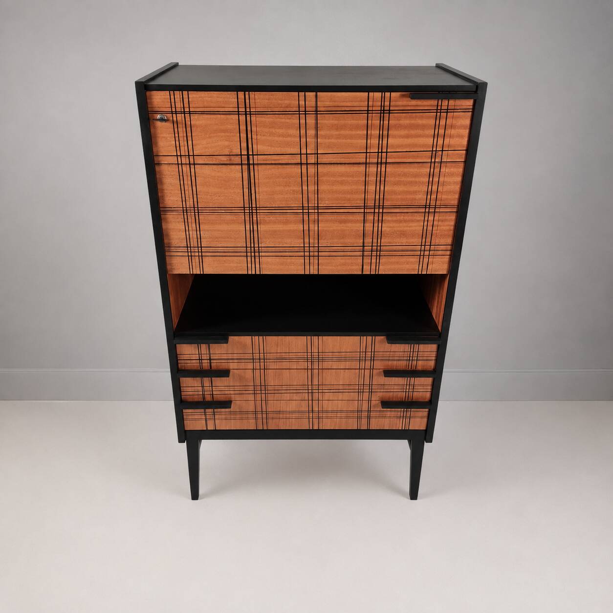 Vintage Cabinet in Beech, 1970s