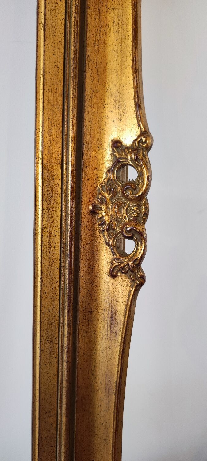 Gilded and molded wooden frame