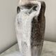 Vintage German Lava Style Grey Brown Amphora Vase, West Germany 1970s
