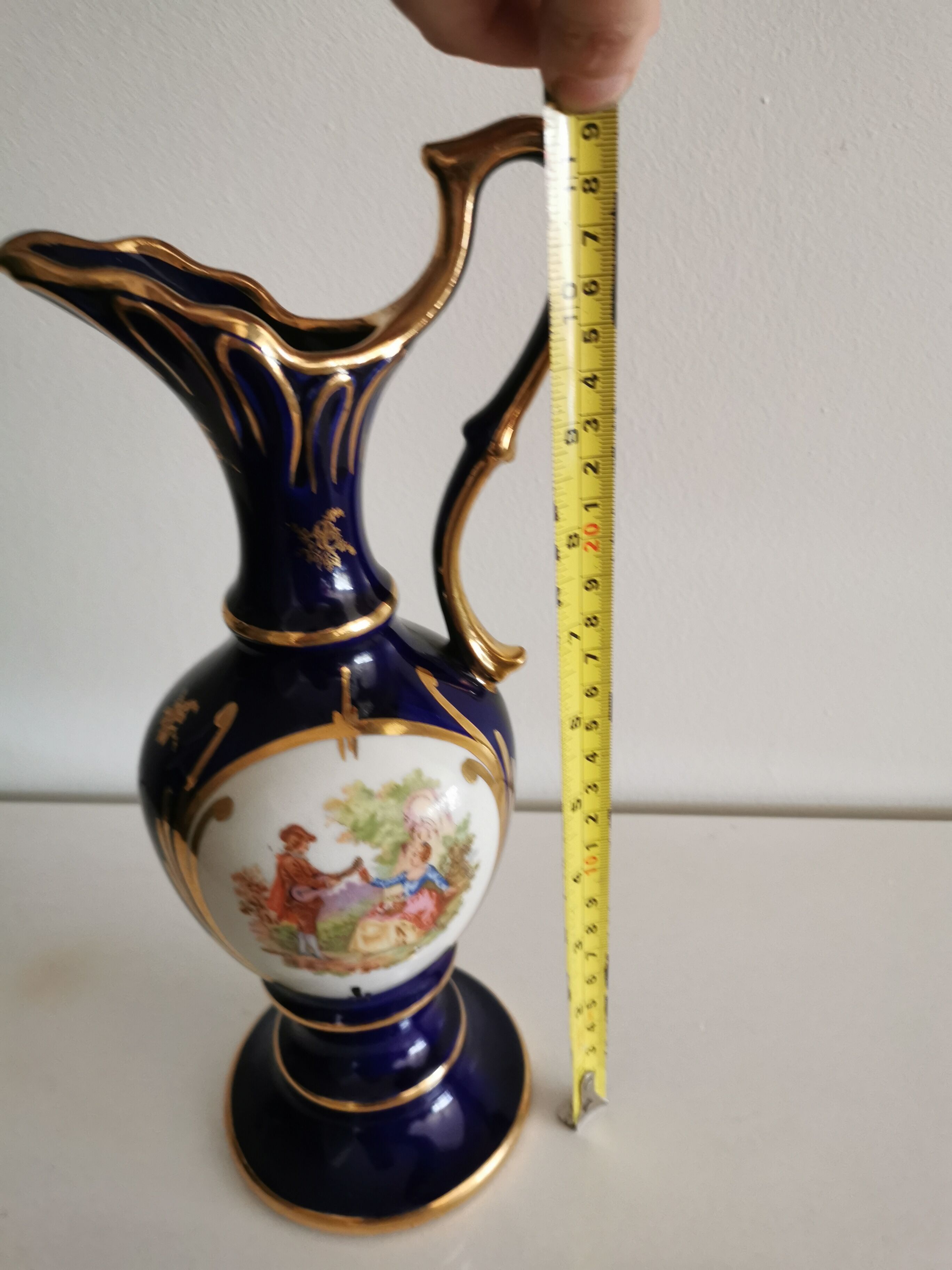 French porcelain vase