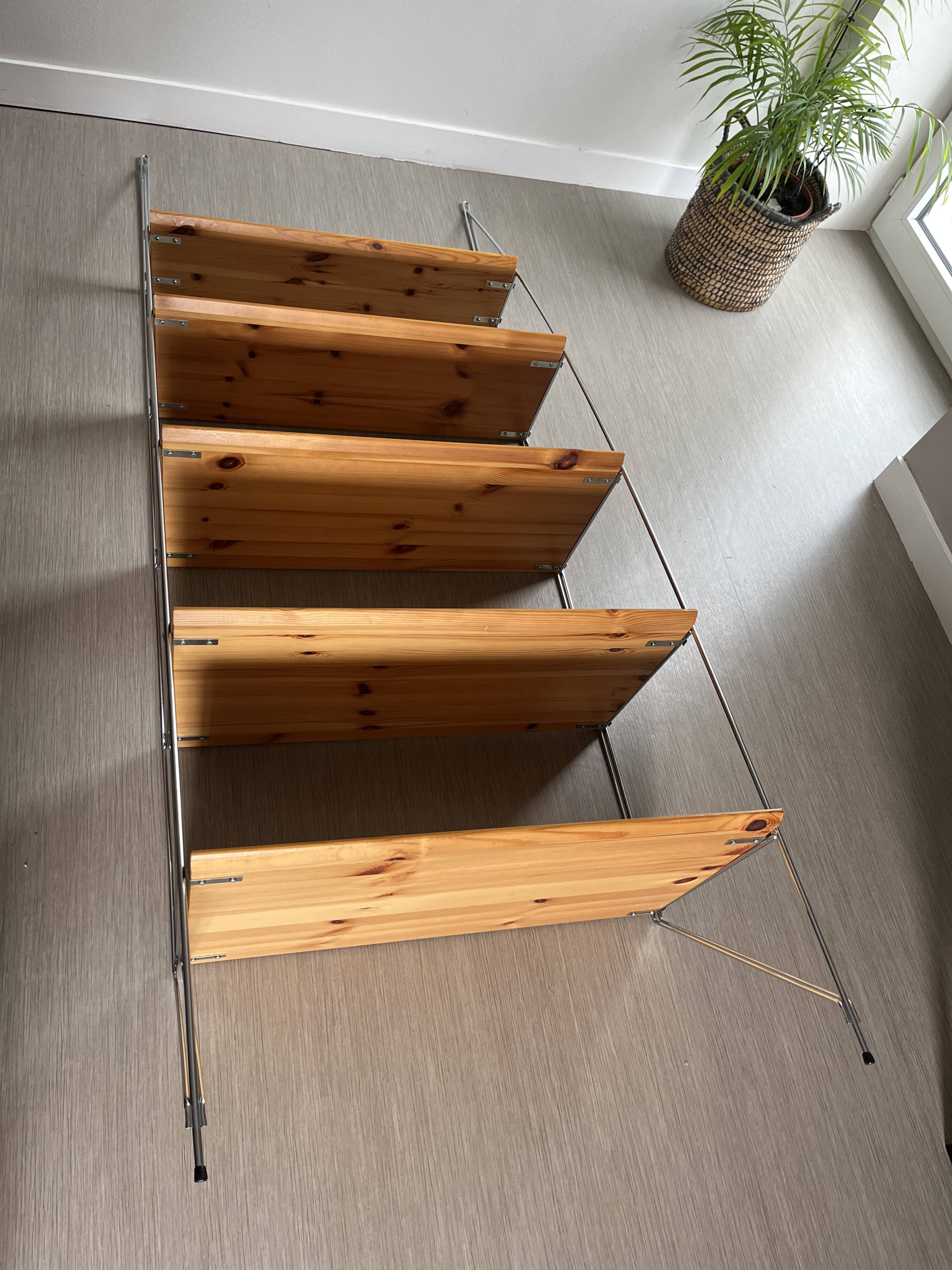 “Artist” wall shelf / bookcase by Tord Björklund for Ikéa vintage