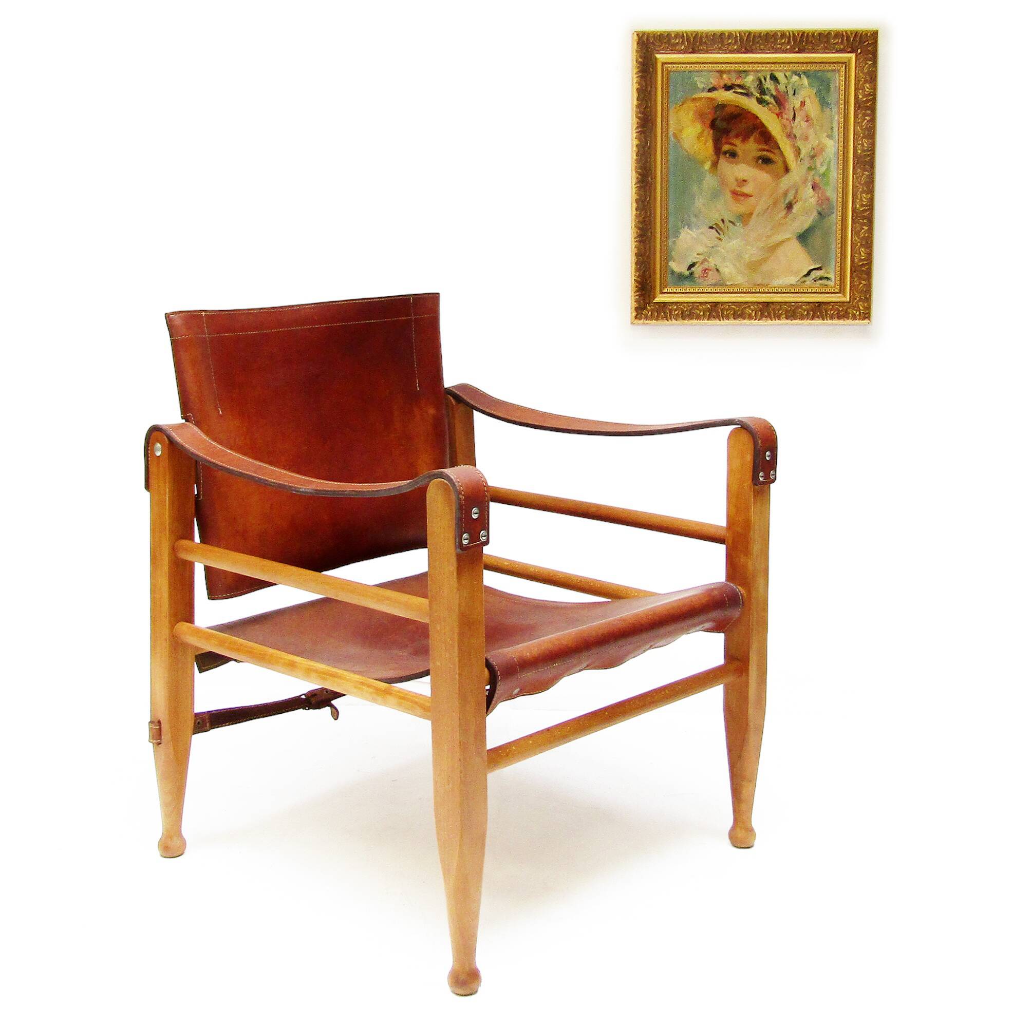 Fine Impressionist Oil On Canvas Society Lady by John Strevens (1902-1990)