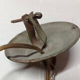 Bronze Cross chandelier, 1940s