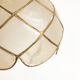 Vintage mother-of-pearl pendant lamp