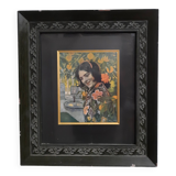 Portrait d une jeune femme