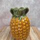 Vintage jug in majolica in the shape of a pineapple – decorative ceramic