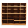 Ash bookcase, Danish design, 1960s, manufactured by SKM