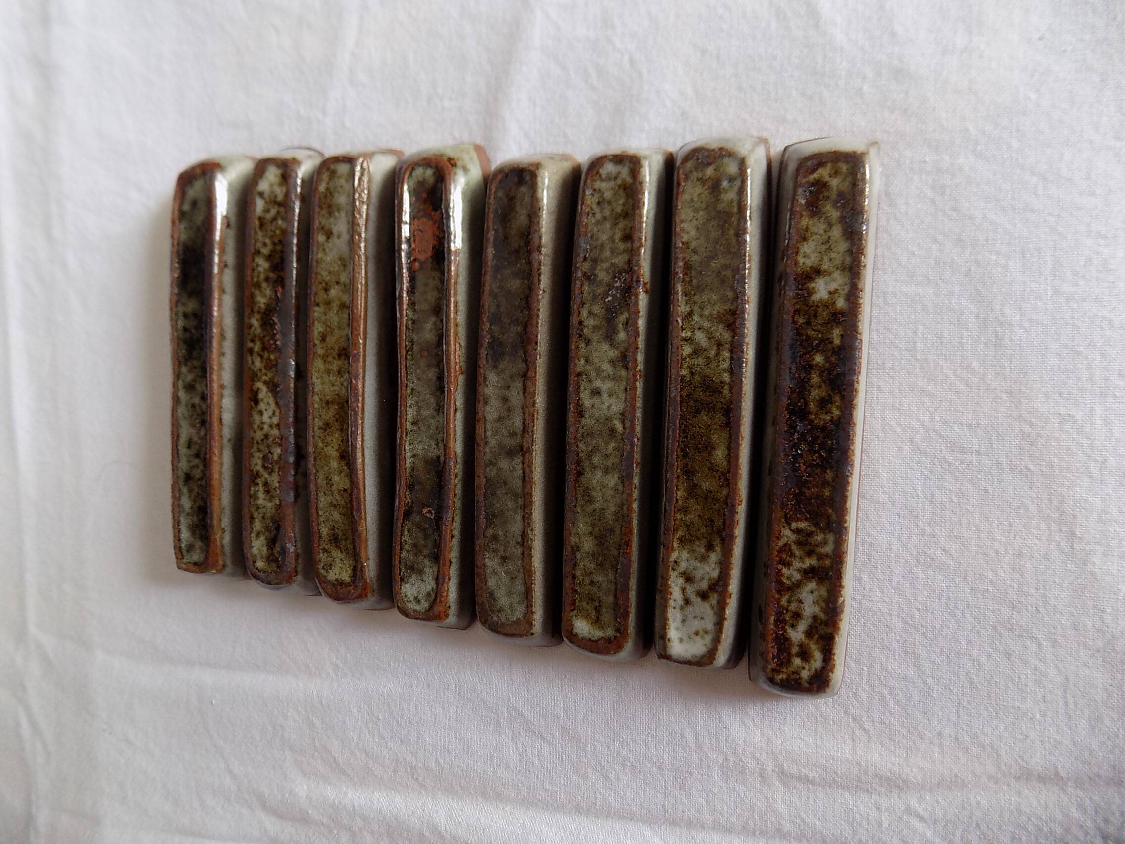 8 knife holders - Chantal and Thierry Robert workshop