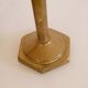 Pair of Scandinavian brass candle holders