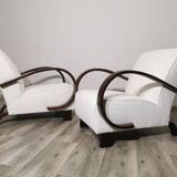 Armchairs by Jindrich Halabala, 1940s