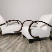 Armchairs by Jindrich Halabala, 1940s