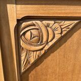 Art deco sideboard shell handles