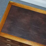 Vintage Military Campaign Desk with Brass Fittings