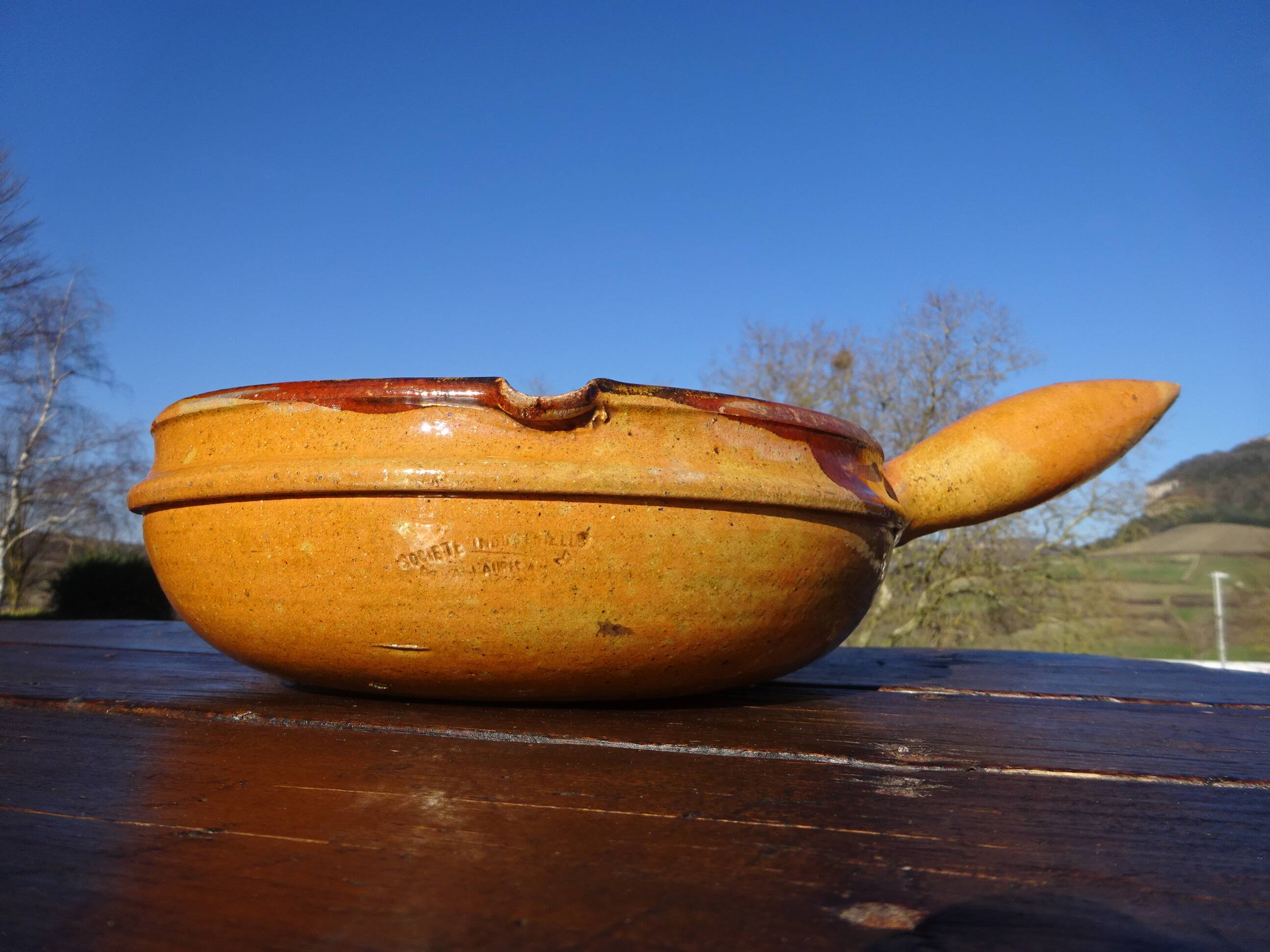 Terracotta pan, Vallauris