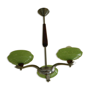 Lustre en opaline des