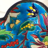 Flat square cut in Longwy enamels