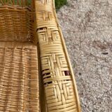 Rattan armchair