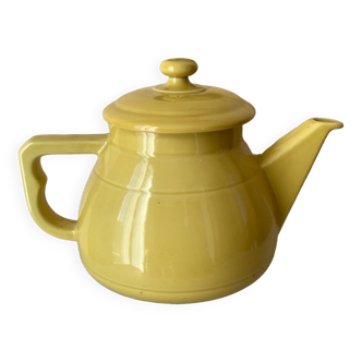 Théière jaune