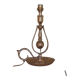 Marine lamp in bronze and brass - bronze swing lamp