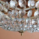 Ceiling chandelier with tassels