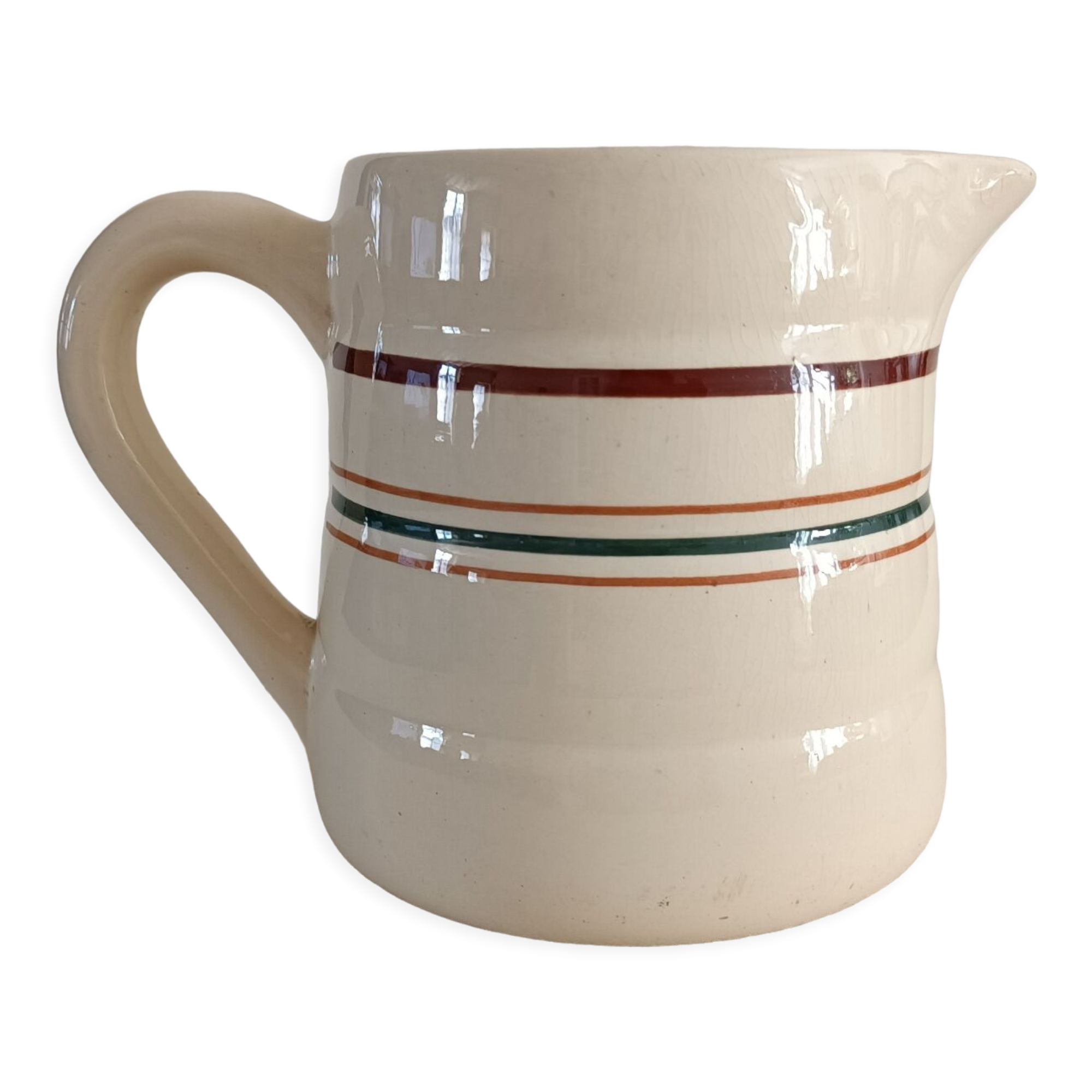 Pitcher iron earth Gien